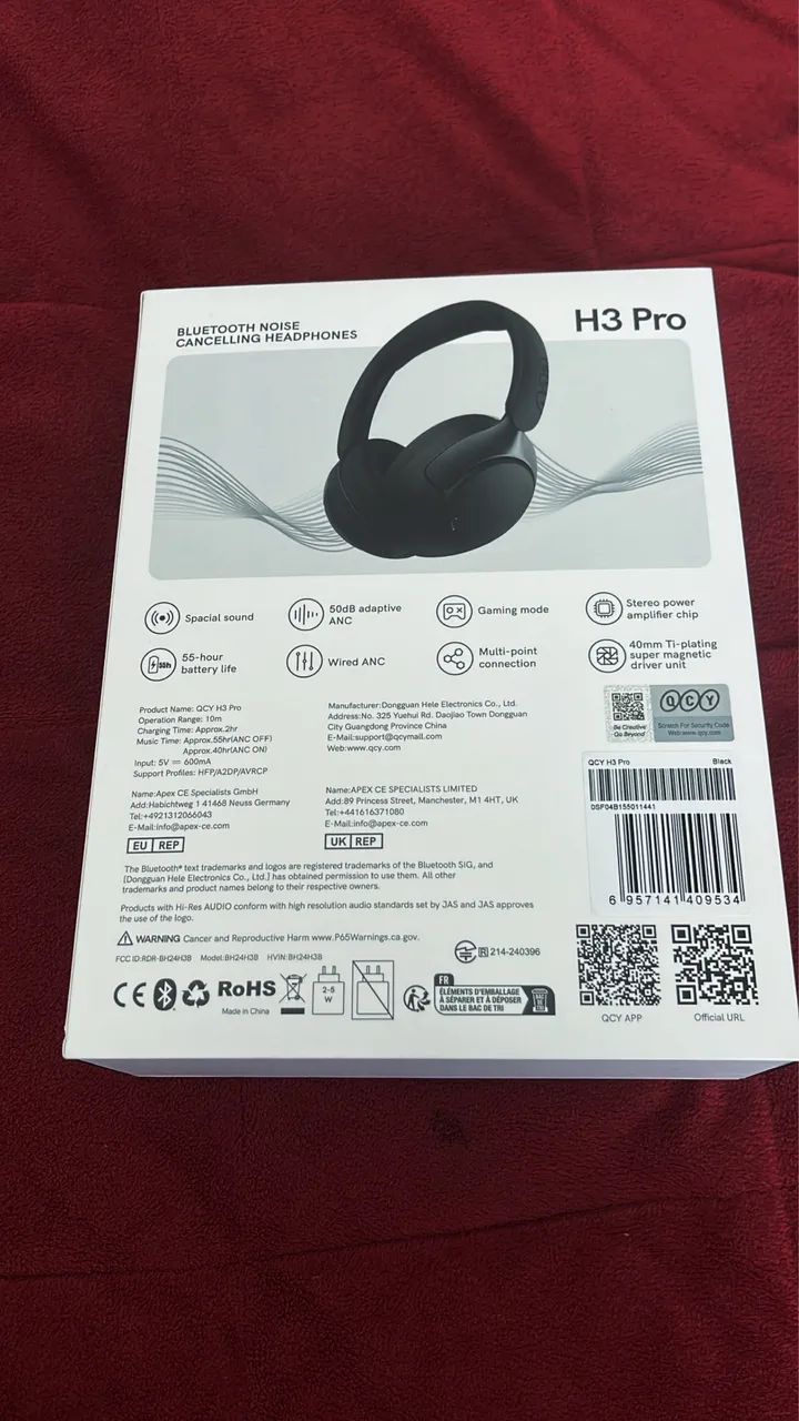 Fone AnC QCY H3 Pro  - Foto 4