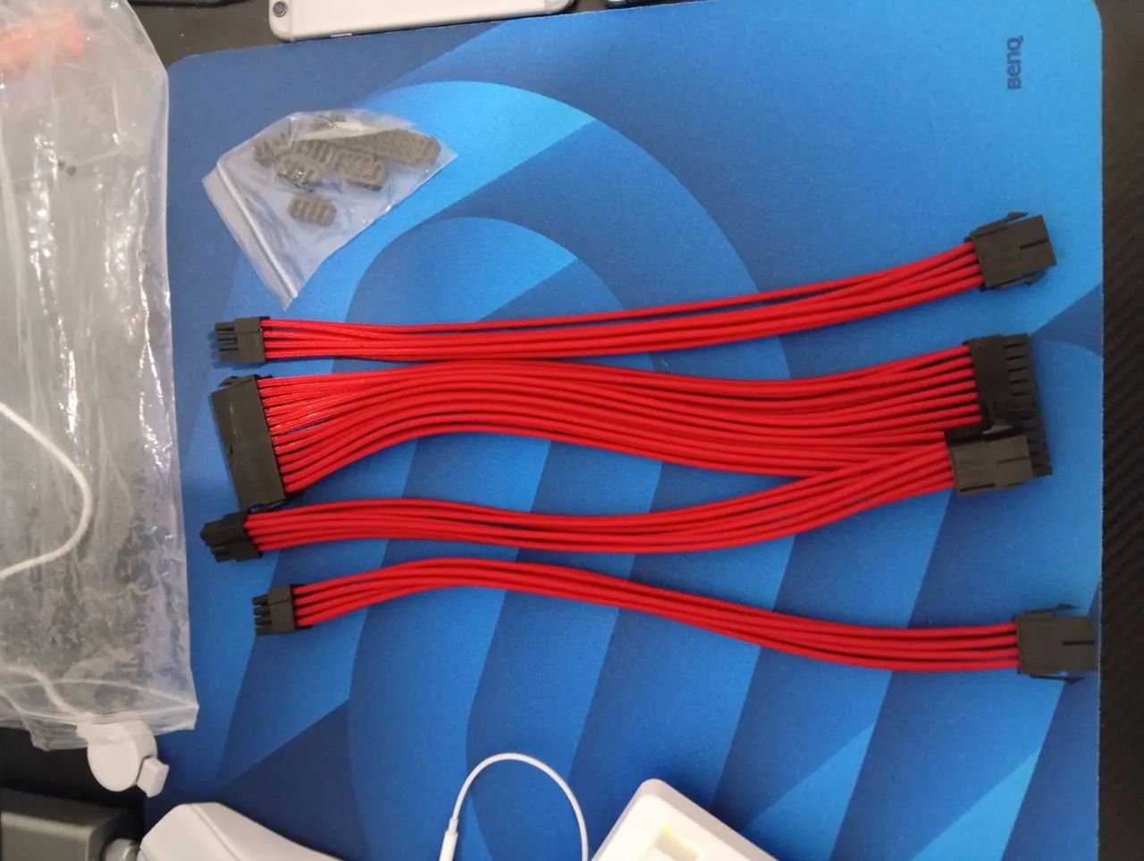 Cabos placa mãe e fonte , para fonte modular  - Foto 3