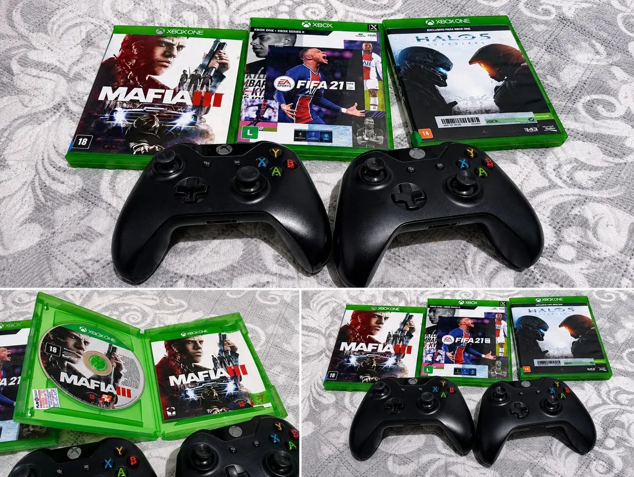 2 Controles com drift e 3 Jogos