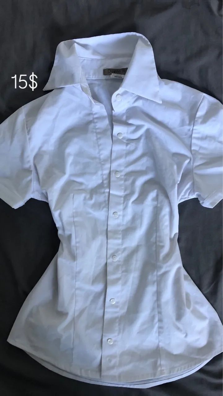 Blusa formal branca 