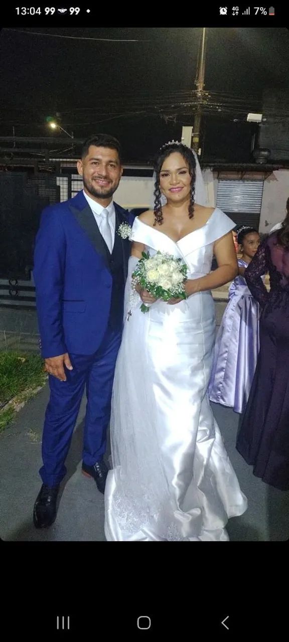 Lindo vestido de noiva  - Foto 2