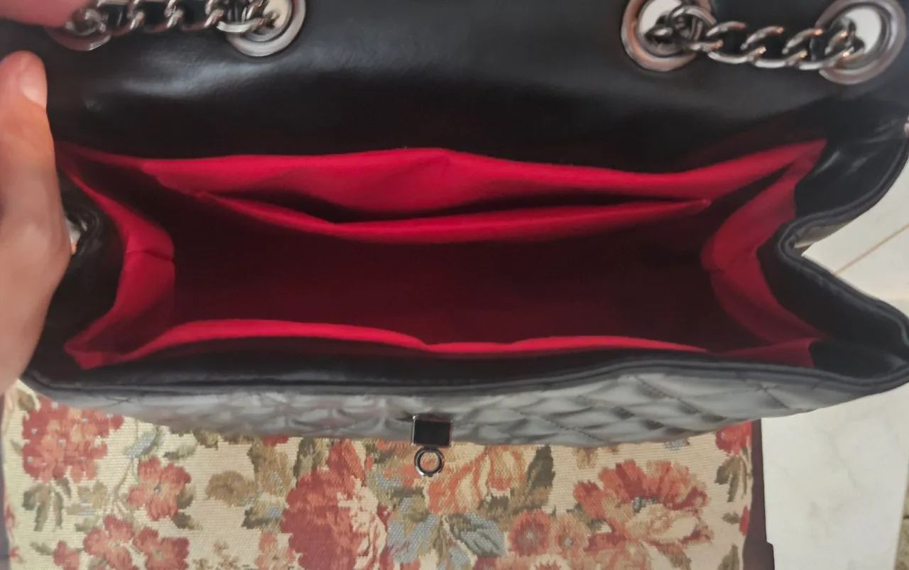 Bolsa Preta Matelassê  Maria Milão - Foto 5