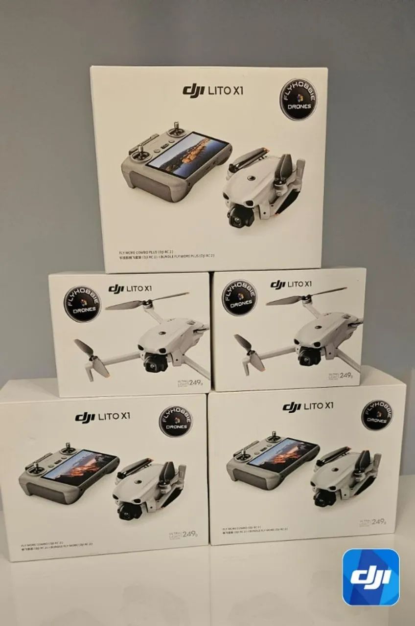 DJI LITO X1 STANDARD - ANATEL - 1 ANO DE GARANTIA DJI BRASIL