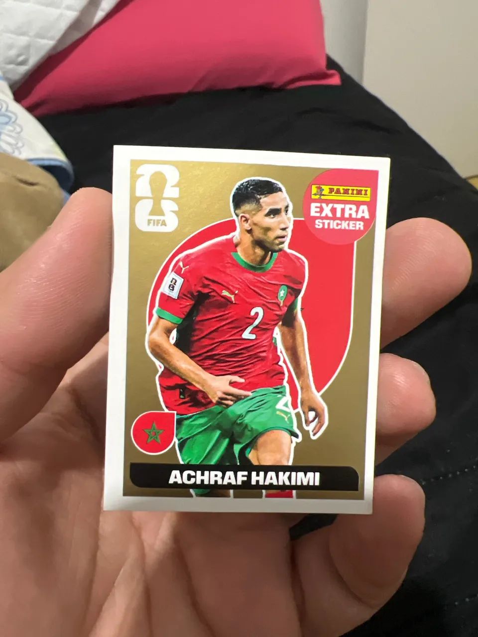 Figurinha legend Achraf Hakimi Ouro