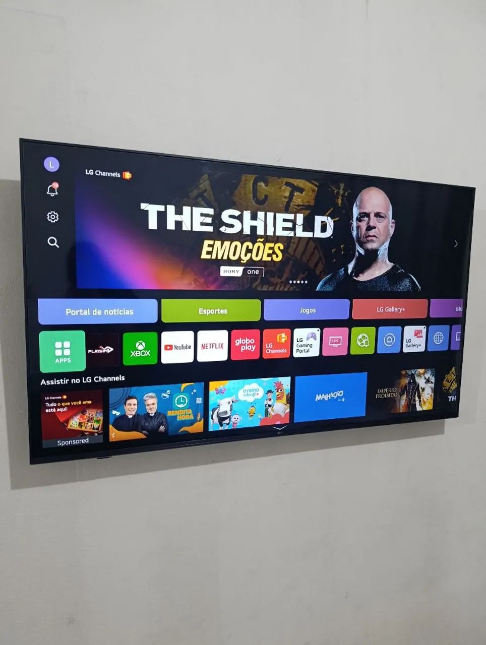Tv Smart LG 55 Polegadas 55AU  - Foto 3