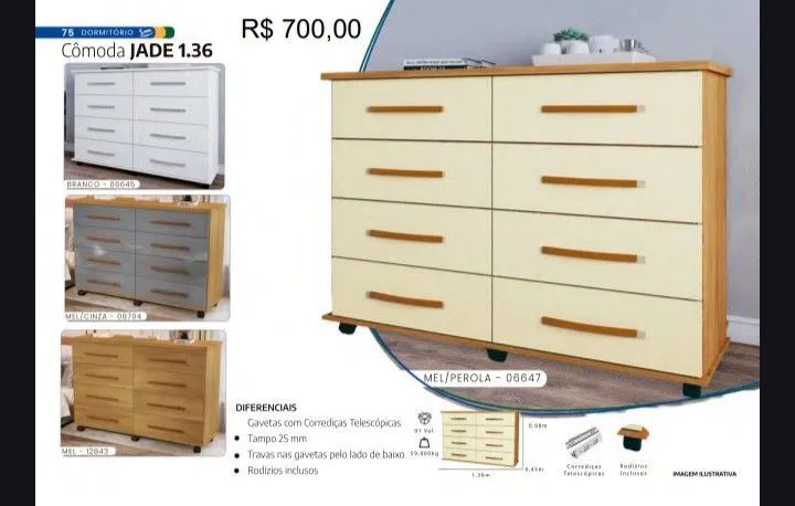 CÔMODA NA PROMOÇÃO ?