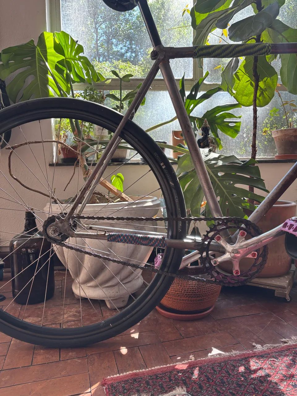 Bicicleta peugeot 10 fixa rat - Foto 4
