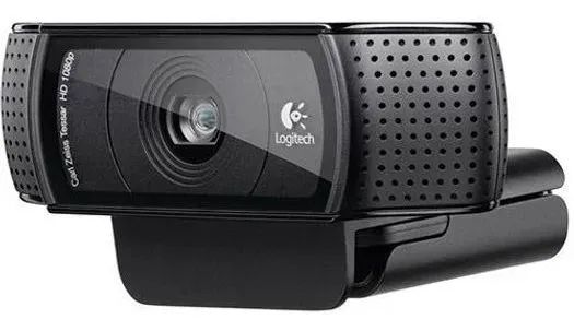 Câmera Webcam Logitech C920e Full Hd 30fps Cor Preto