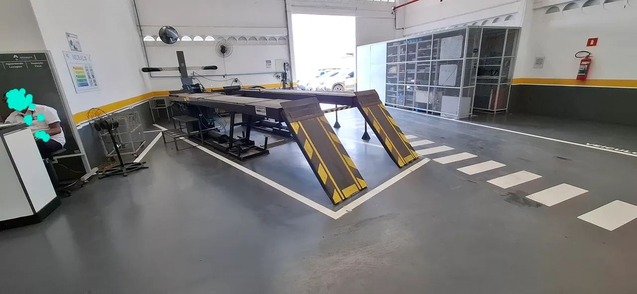 Rampa pneumática longa(usada)