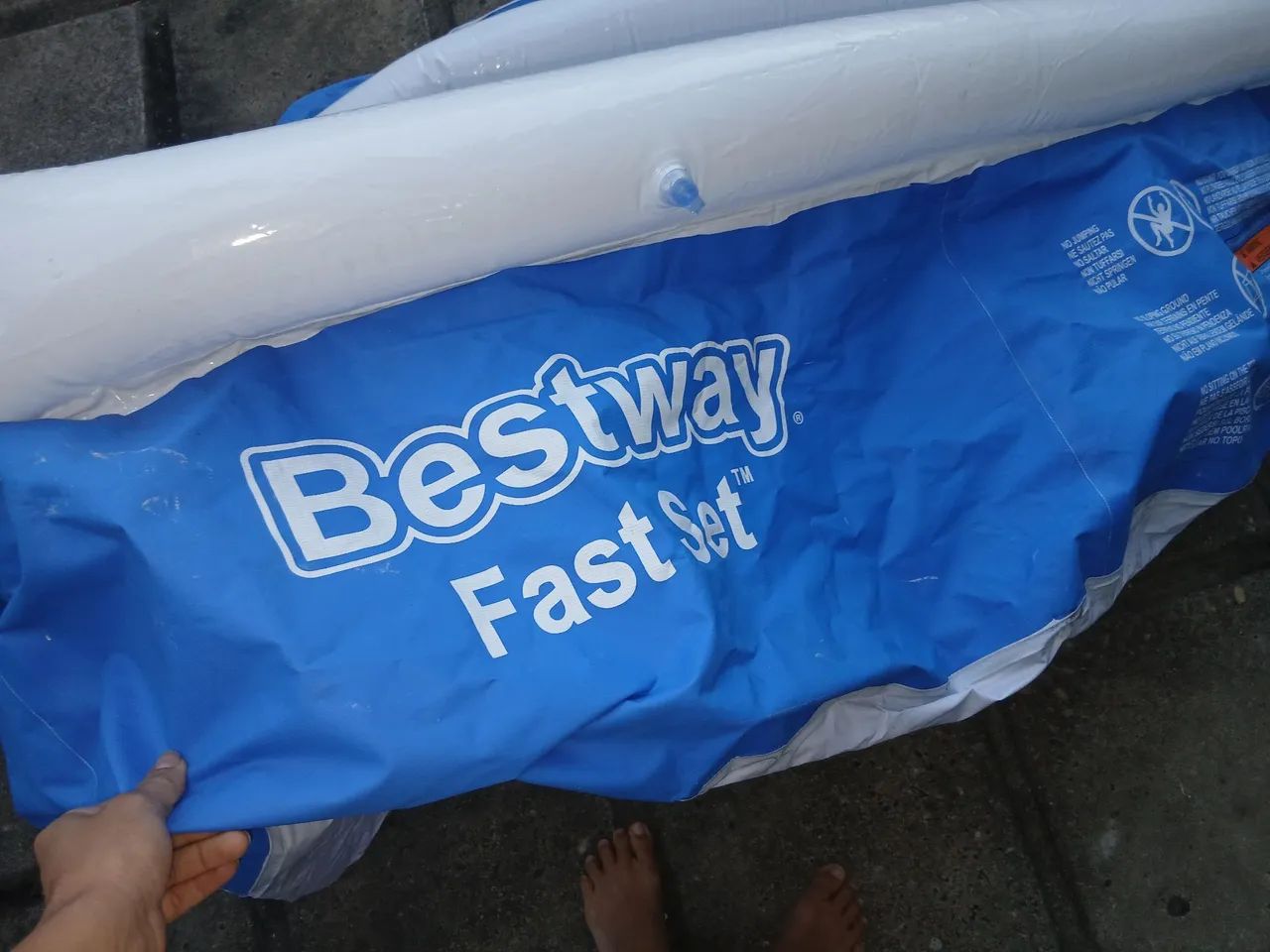 Piscina bestway fastset 1000L - Foto 2