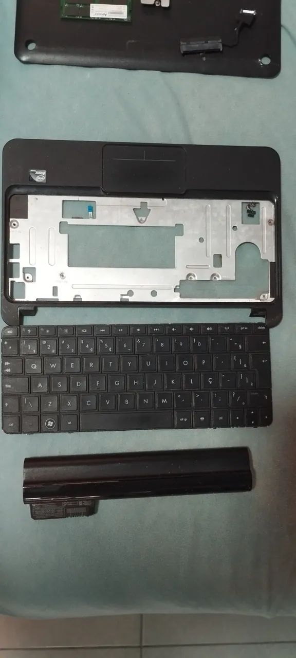 Notebook Hp mini 210 Carcaça - peças - Foto 2