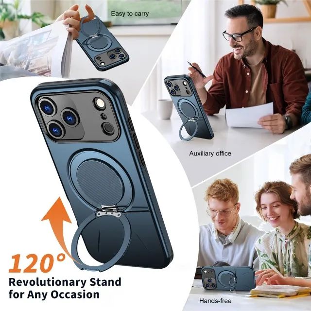 CAPA ANTI IMPACTO SUPORTE 360 IPHONE 17 PRO MAX - COD *0 - Foto 2