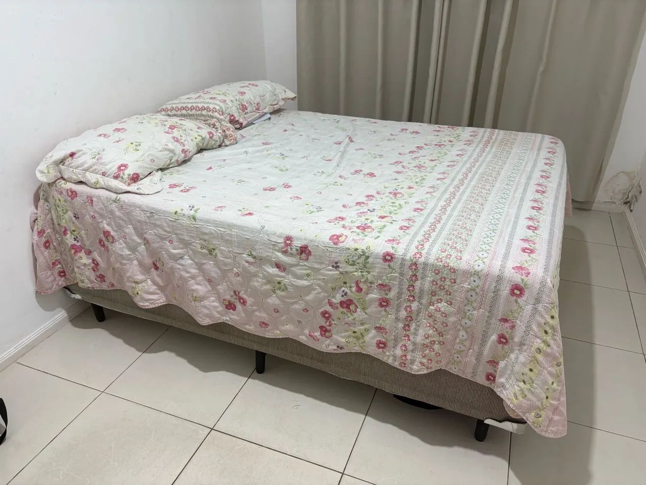 Cama casal box - Plumatex - Foto 2