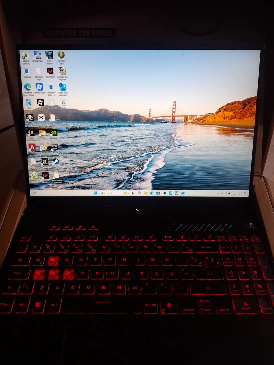 Notbook asus tuff gamer 16
