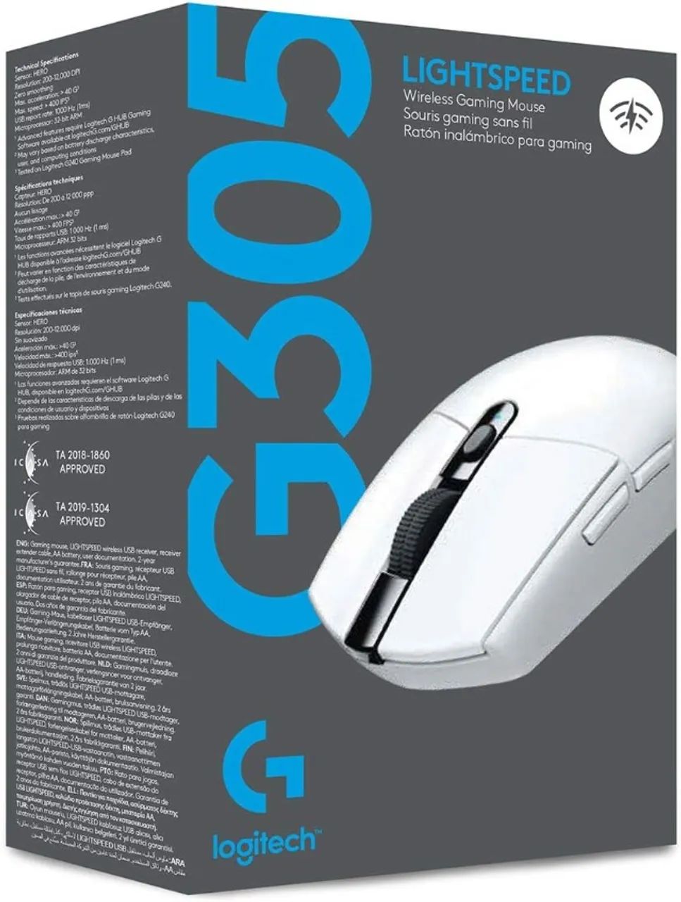 Mouse Gamer Logitech G305 LIGHTSPEED - Foto 2