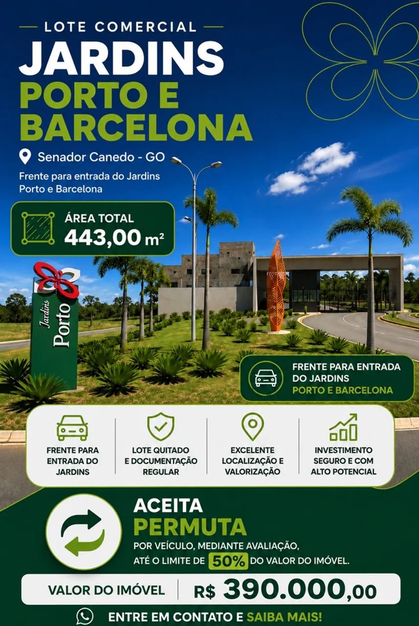 LOTE COMERCIAL JARDINS PORTO