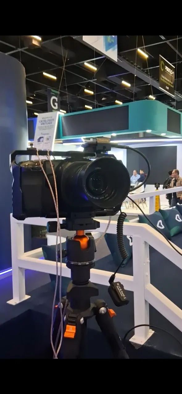 Pra vender RÁPIDO! Kit Câmera Blackmagic 4k - Foto 2