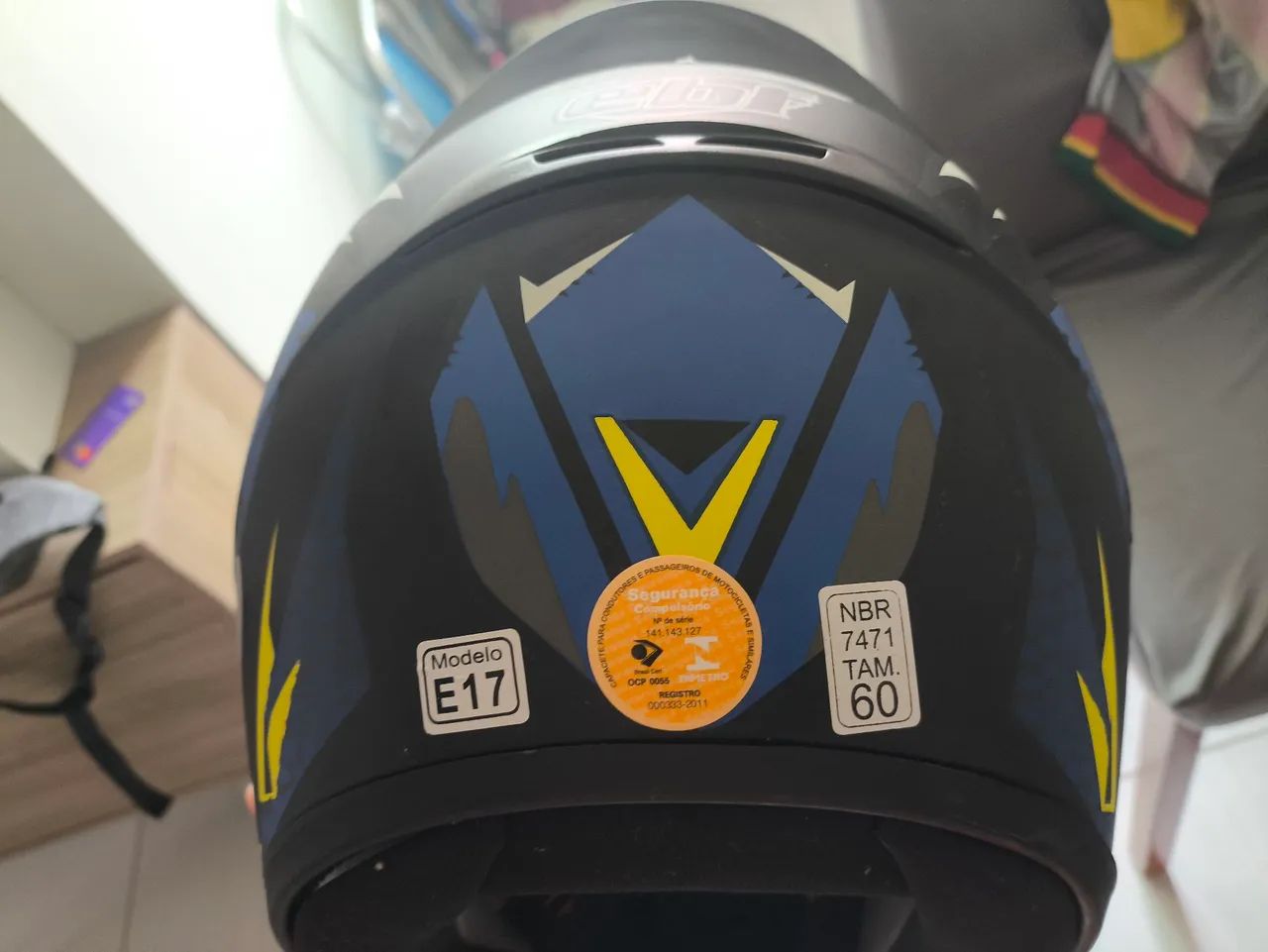 Capacete Tamanho 60 - Foto 2
