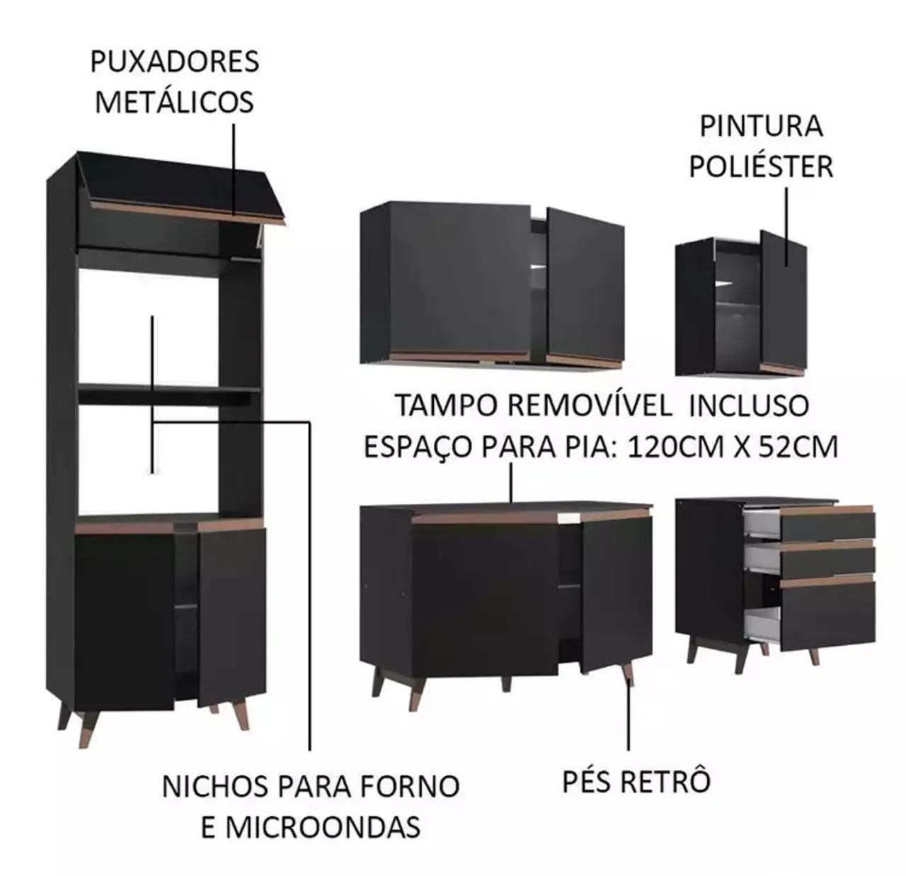 Armário de cozinha (Top) - Foto 3