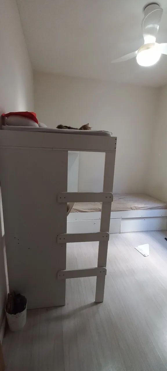 Beliche com cama auxiliar, escrivaninha integrada.  - Foto 3