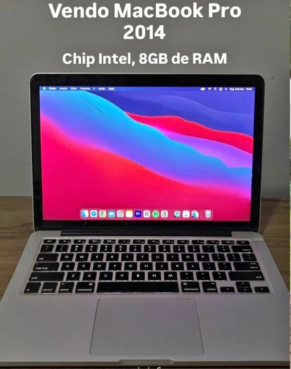MacBook Pro Retina 2014 256G 8GBメモリ MacBook Pro 2014 Usado 13
