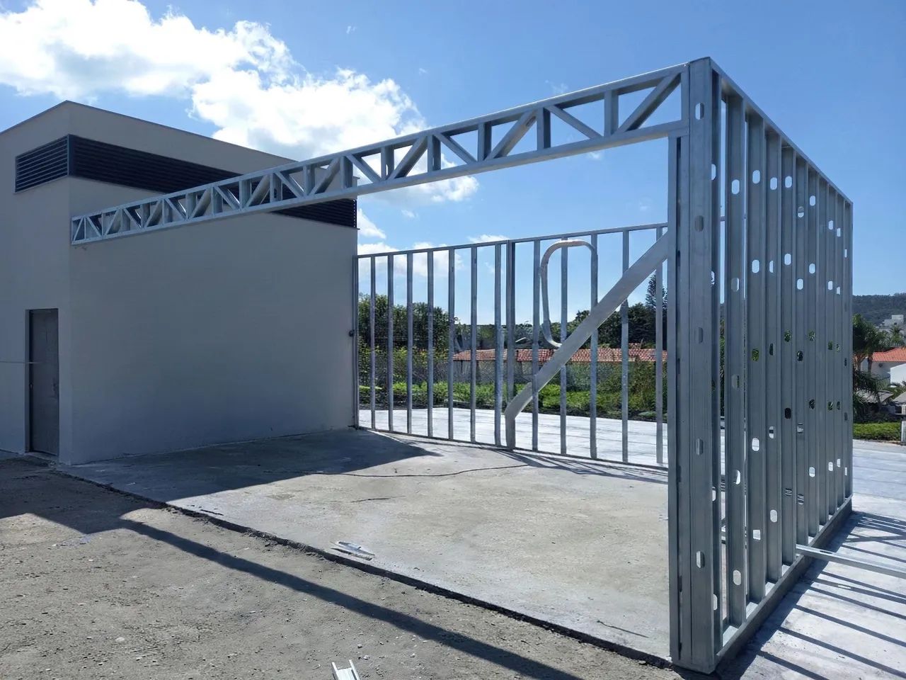 Ampliação mão de obra Steel frame  