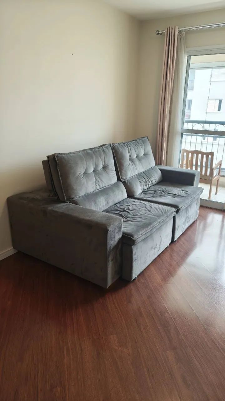 Sofá 4 lugares retrátil - Foto 2