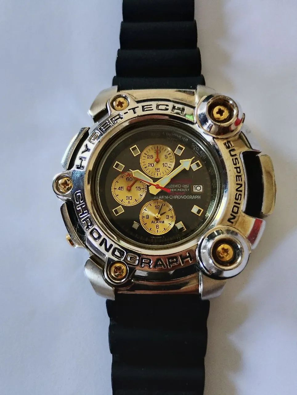 Relógio seiko hypertech suspensión raro