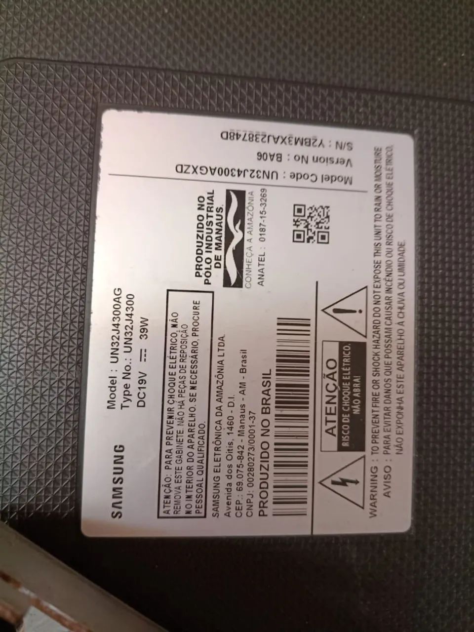 Tv Samsung 32 polegadas