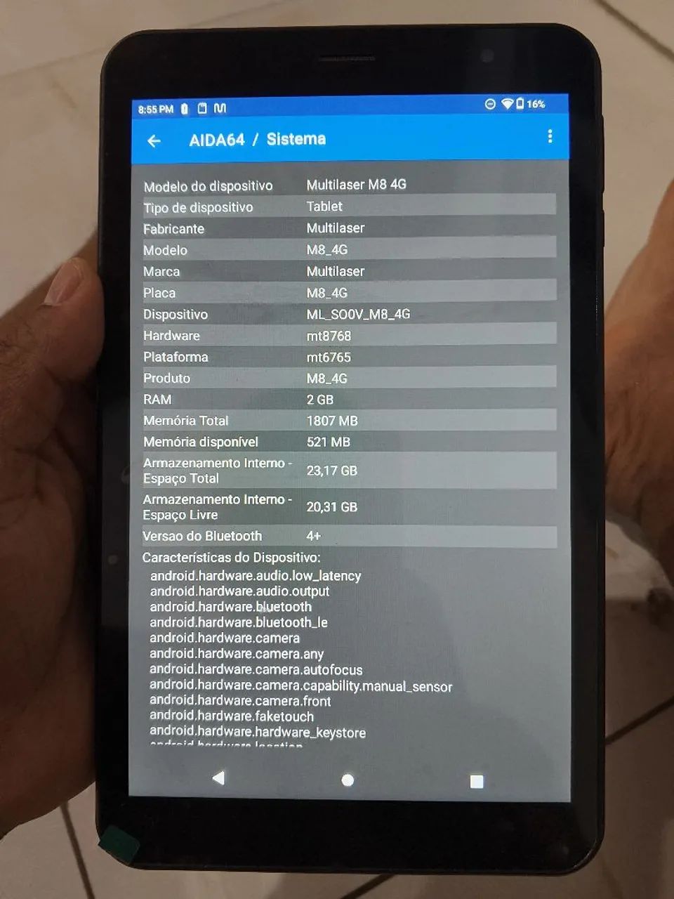 Tablet Multilaser 32Gigas Novo Completo - Foto 3