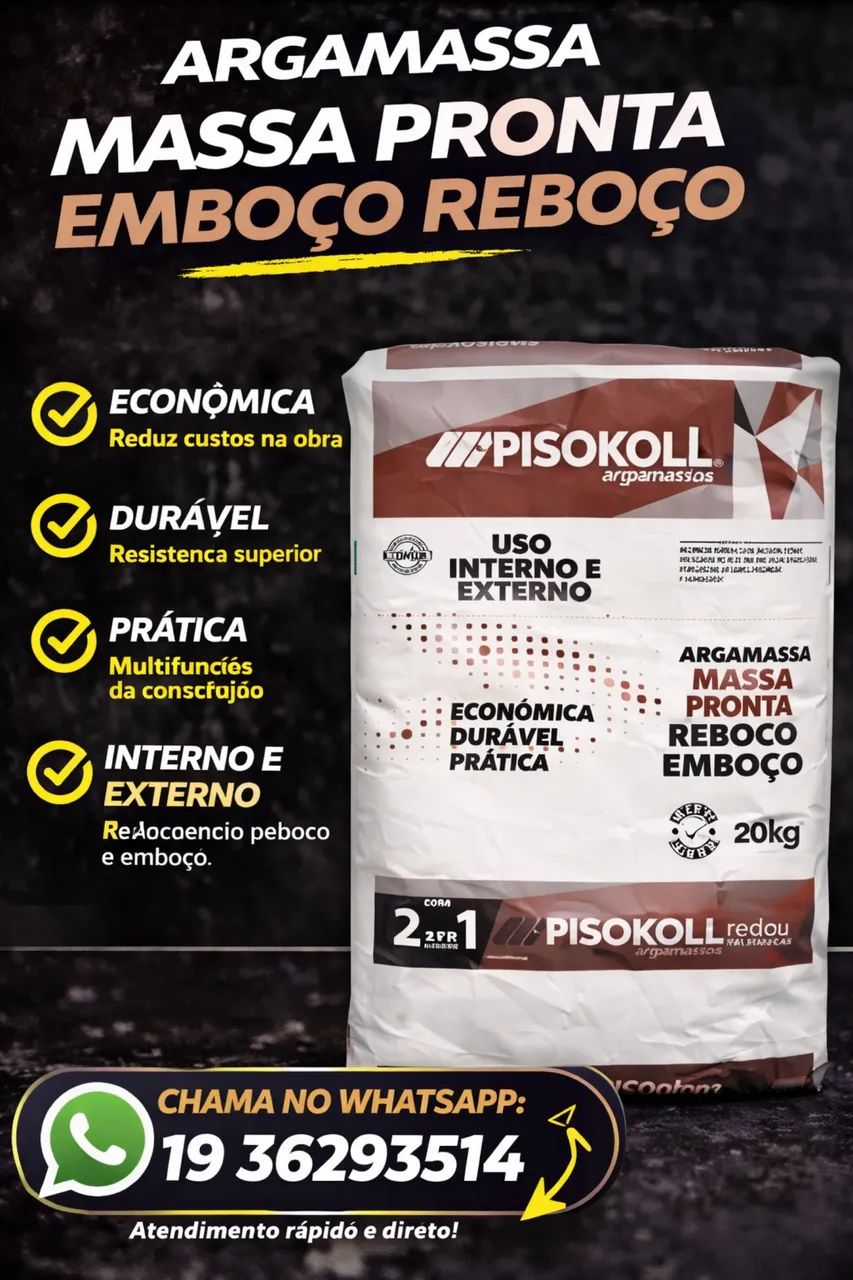 Massa Pronta Pisokoll 