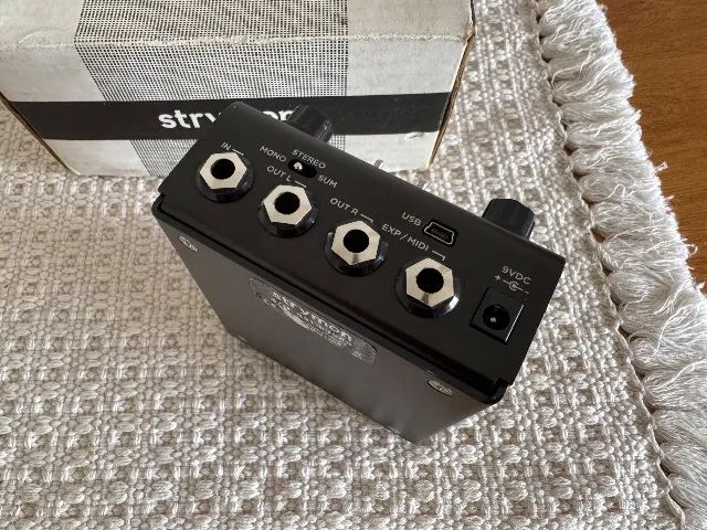 Pedal Strymon Iridium Amp Ir Cab Simulador na caixa completo