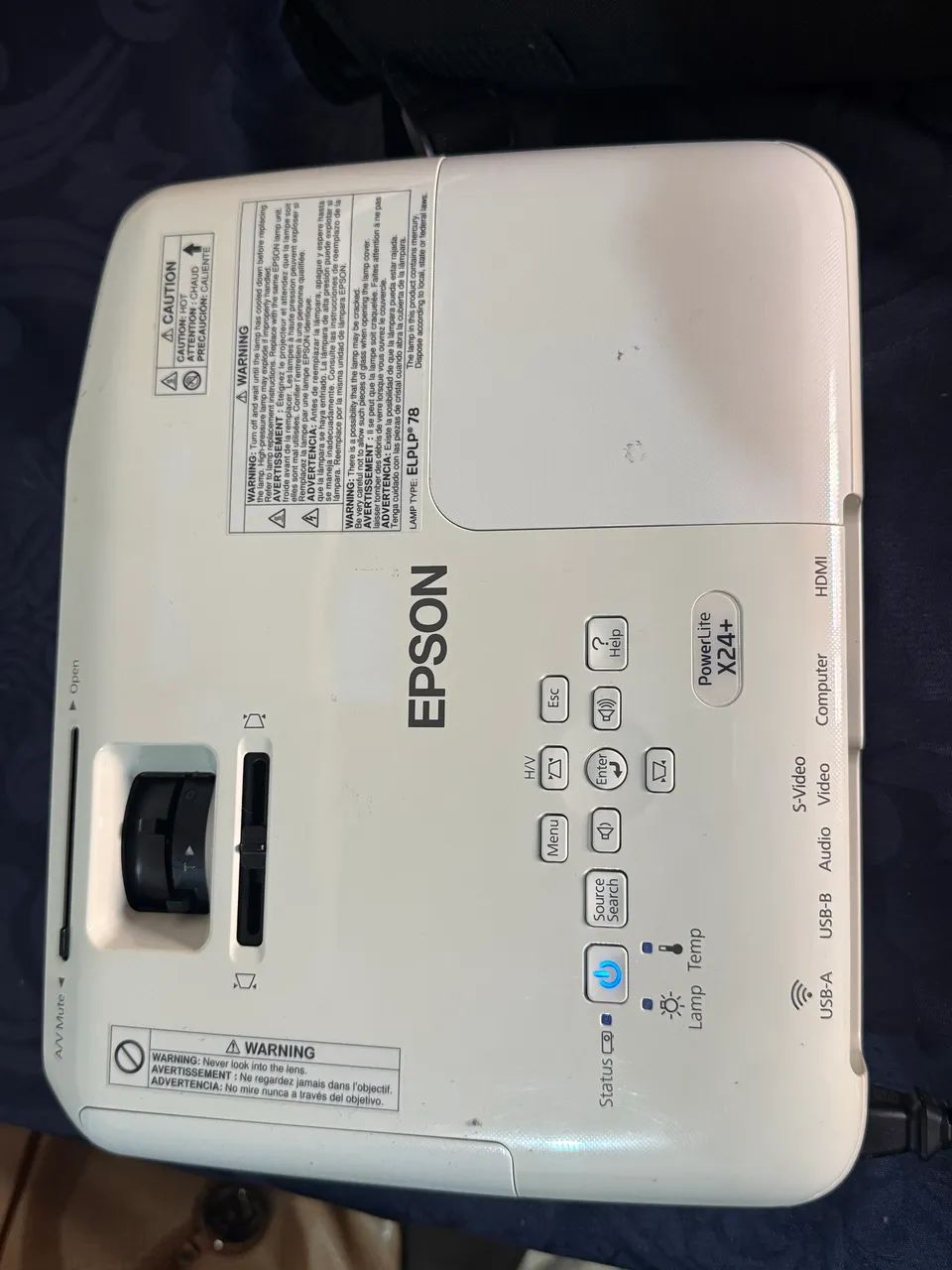 Projetor Epson powerlite x24+ - Foto 5