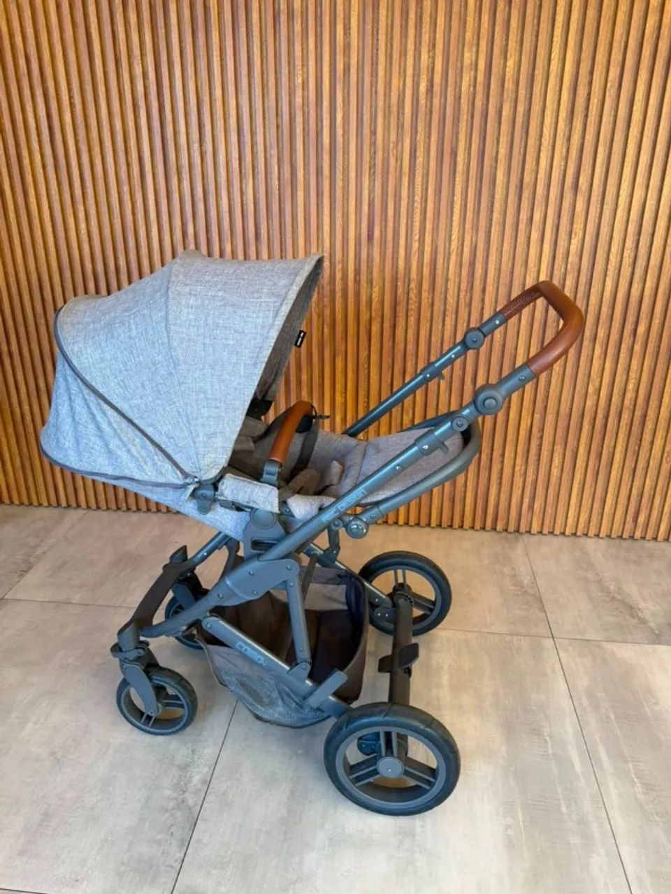 Carrinho de Bebê ABC Design Como 4 + Moisés Original | Excelente Estado - Foto 4