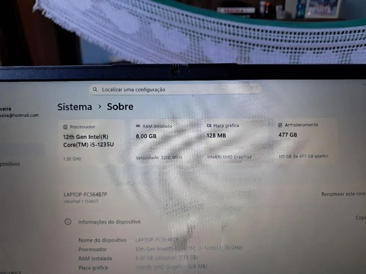 Lenovo IdeaPad de 15,6 polegadas,  - Foto 3