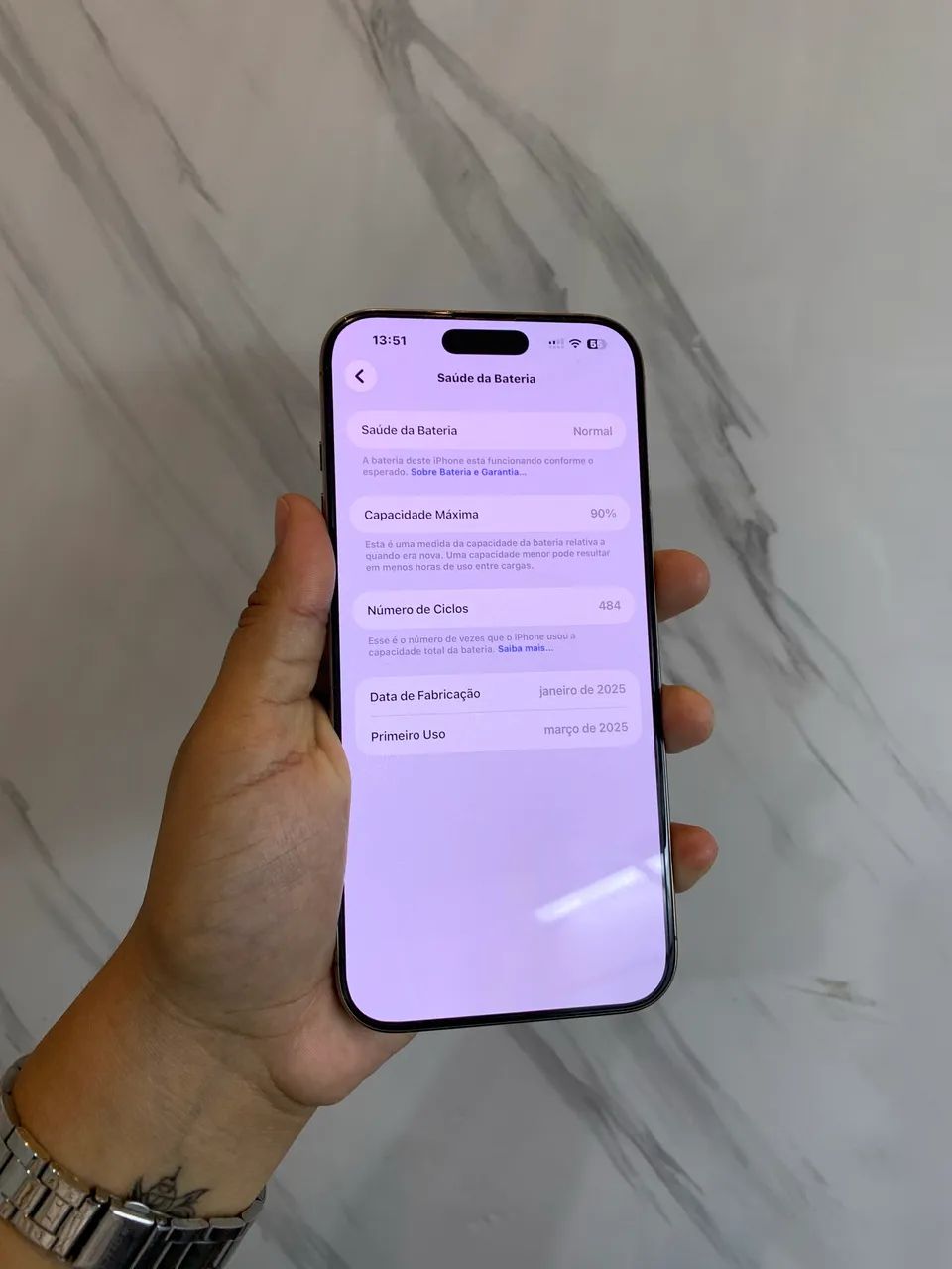 iPhone 16 pro max com caixa - Foto 4