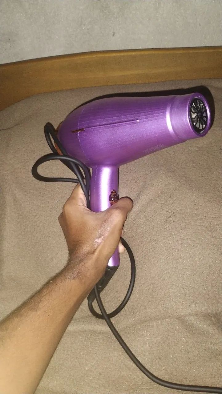 Secador de cabelo viccoli VTR-03854 lilás 3500W 