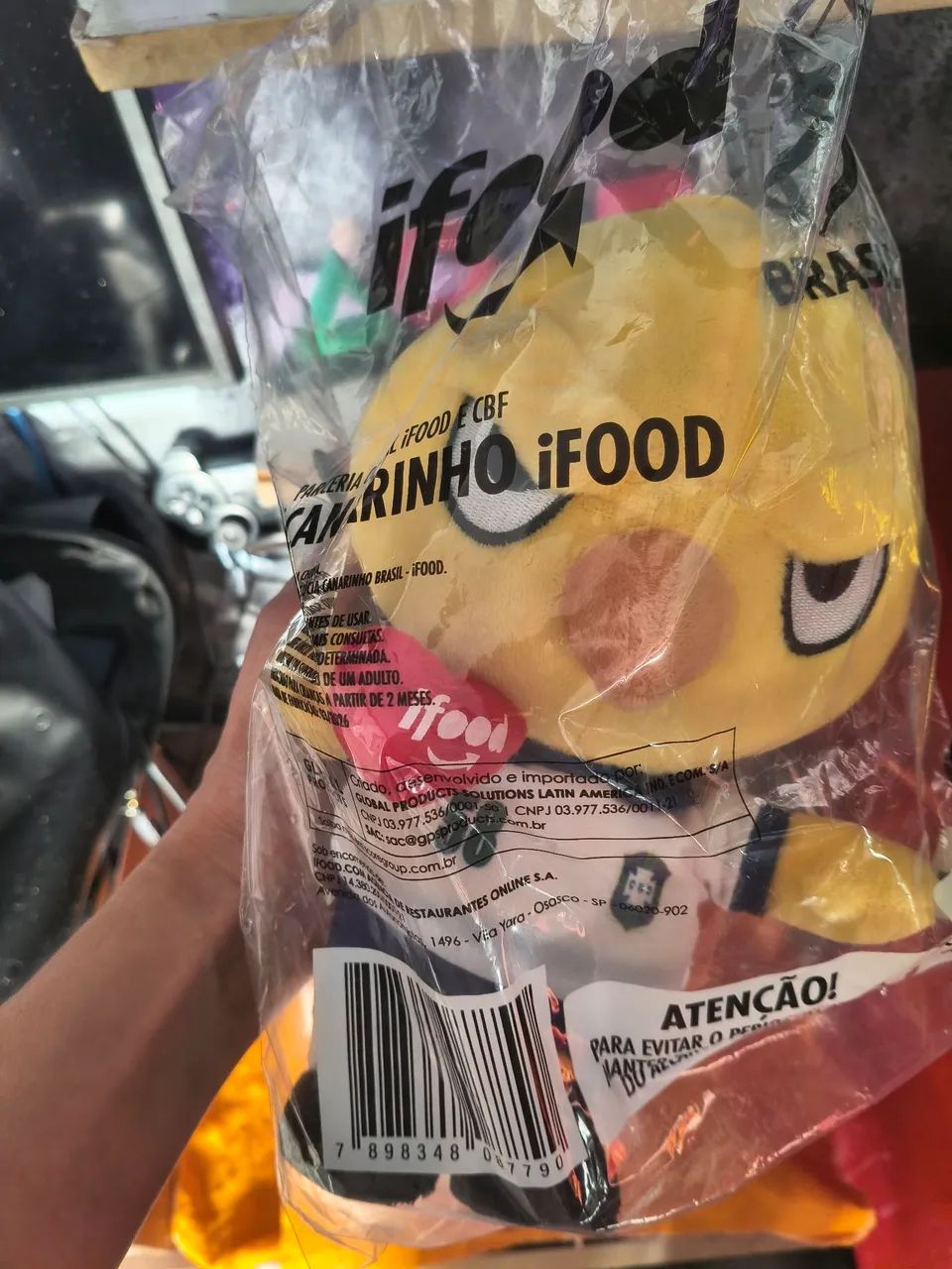 Canarinho da copa iFood  - Foto 2