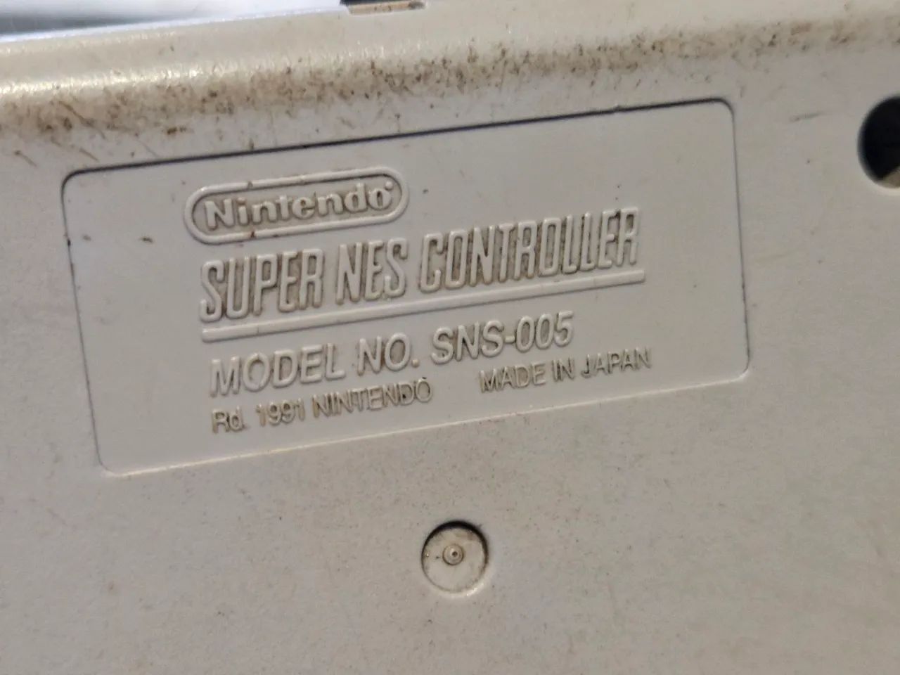 Controle original Super Nintendo  - Foto 4