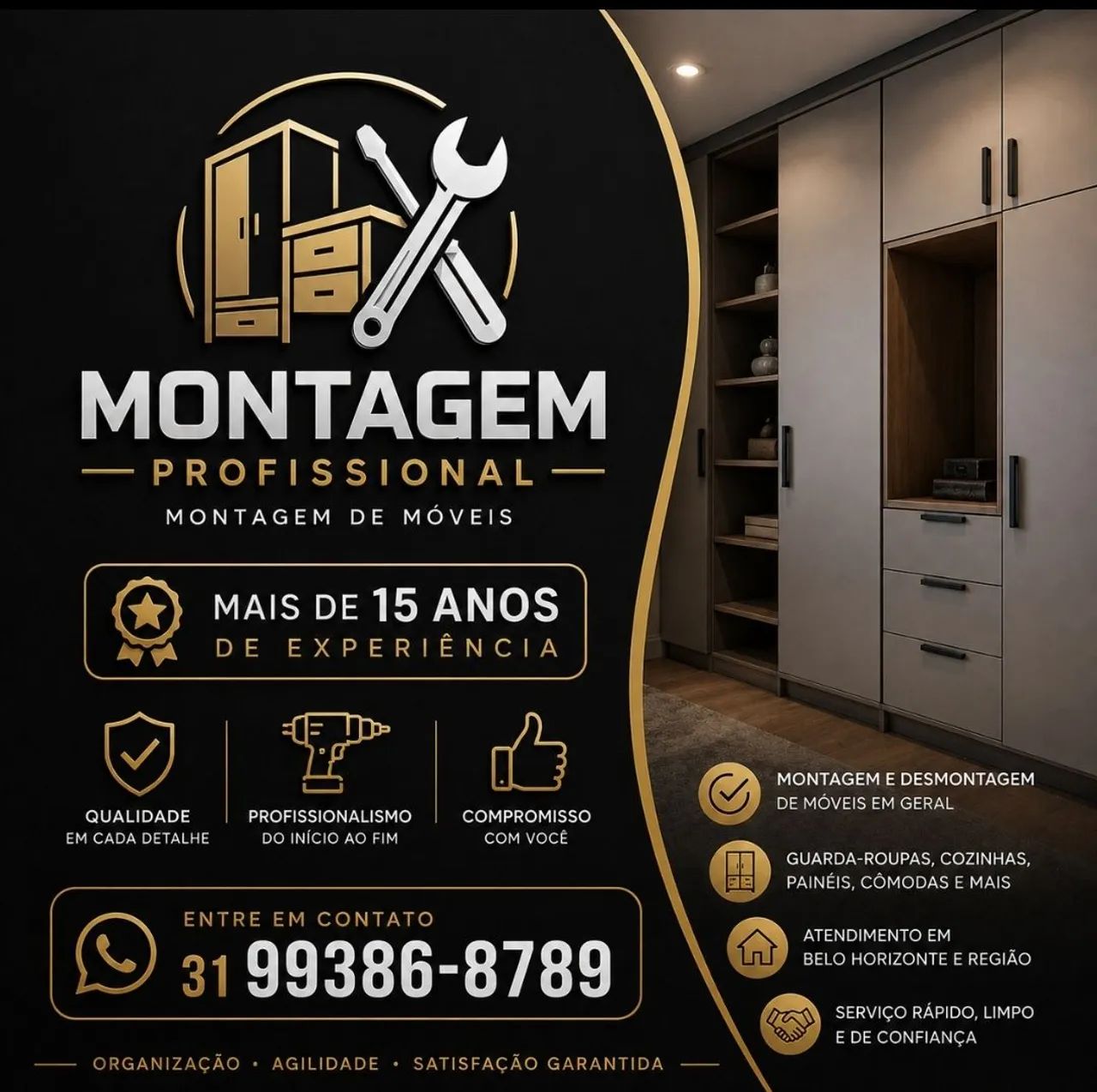 Montador de móveis profissional  - Foto 2