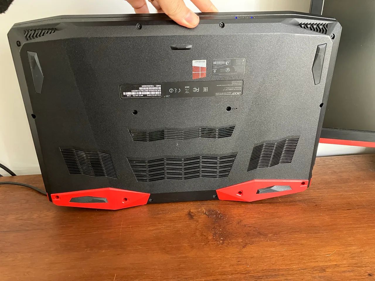 Notebook Acer VX15, I5, 8GB RAM, GTX 1050, 256gb SSD - Notebooks