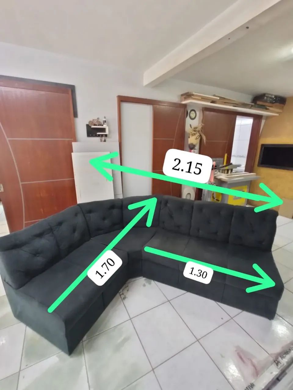 Sofá Modulado bem novinho - Foto 3