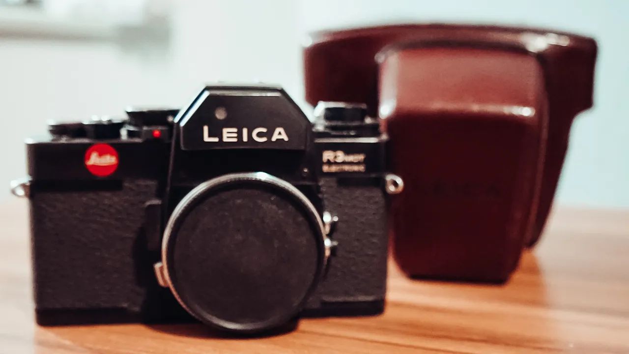 Câmera de Filme Leica R3 MOT ELECTRONIC SLR 35mm - Câmeras e