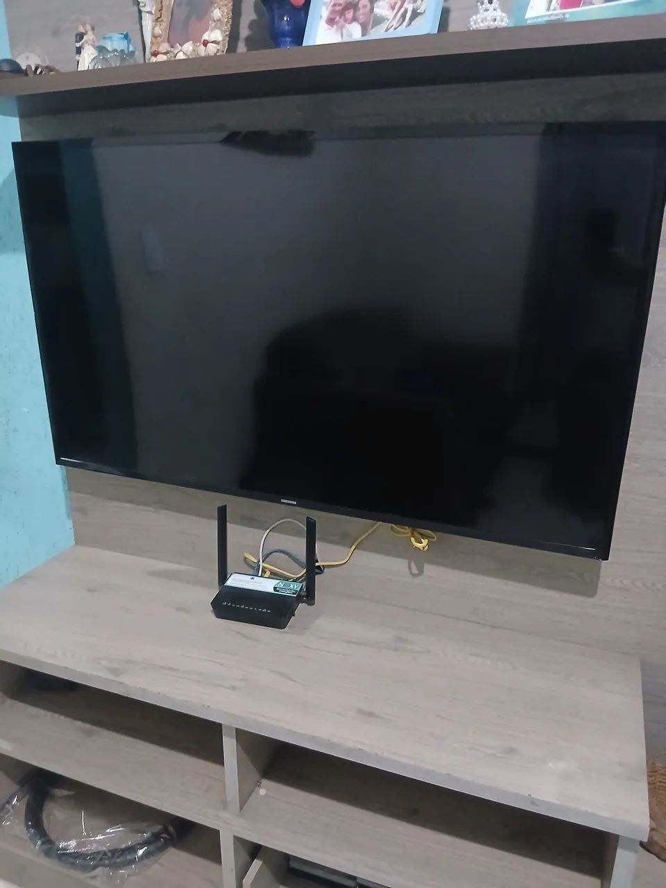 Tv sansung 48 polegadas, pra retirar peças tela trincadala trincada - Foto 2