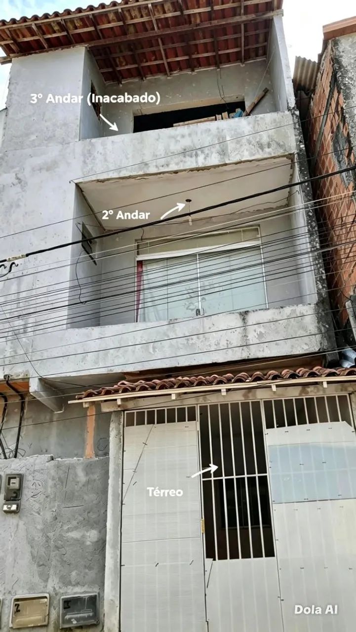 VENDO CASA COM 3 ANDARES E OUTRA DE 2 - Foto 2