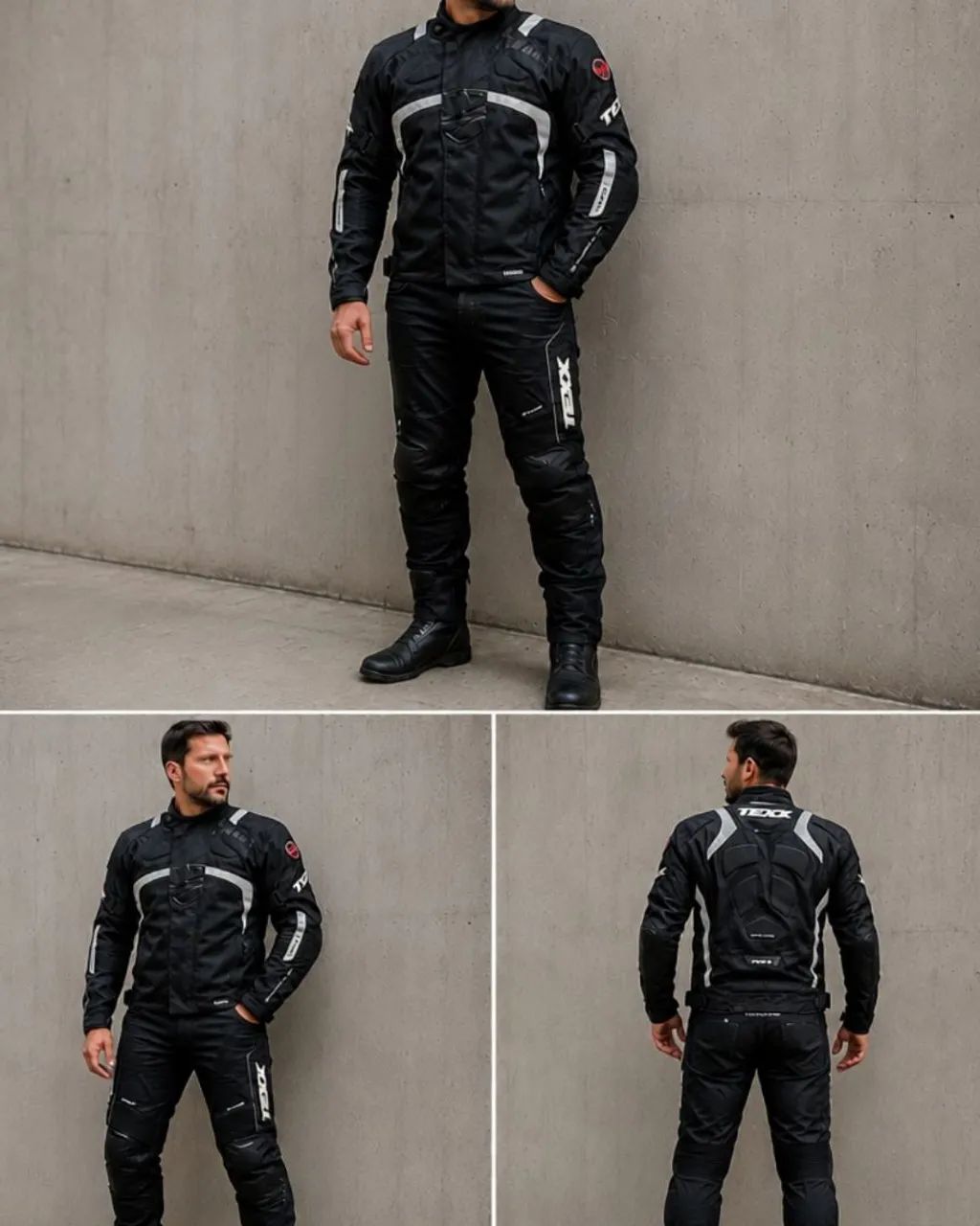 Conjunto Motociclista TEXX Kraken Evolution XL Jaqueta + Calça +