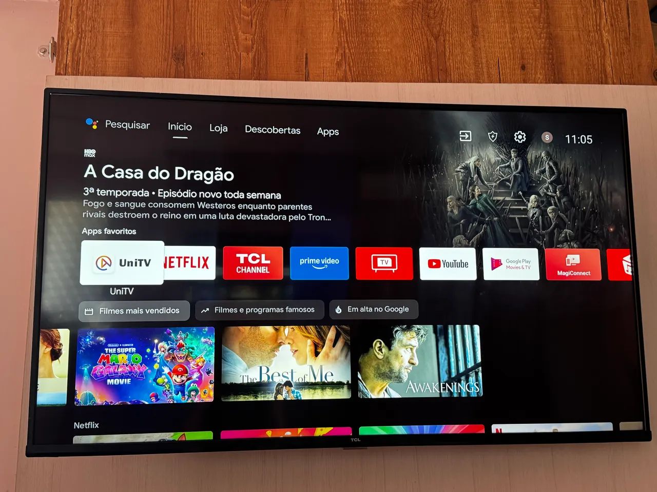 TV TCL 50 polegadas  - Foto 4