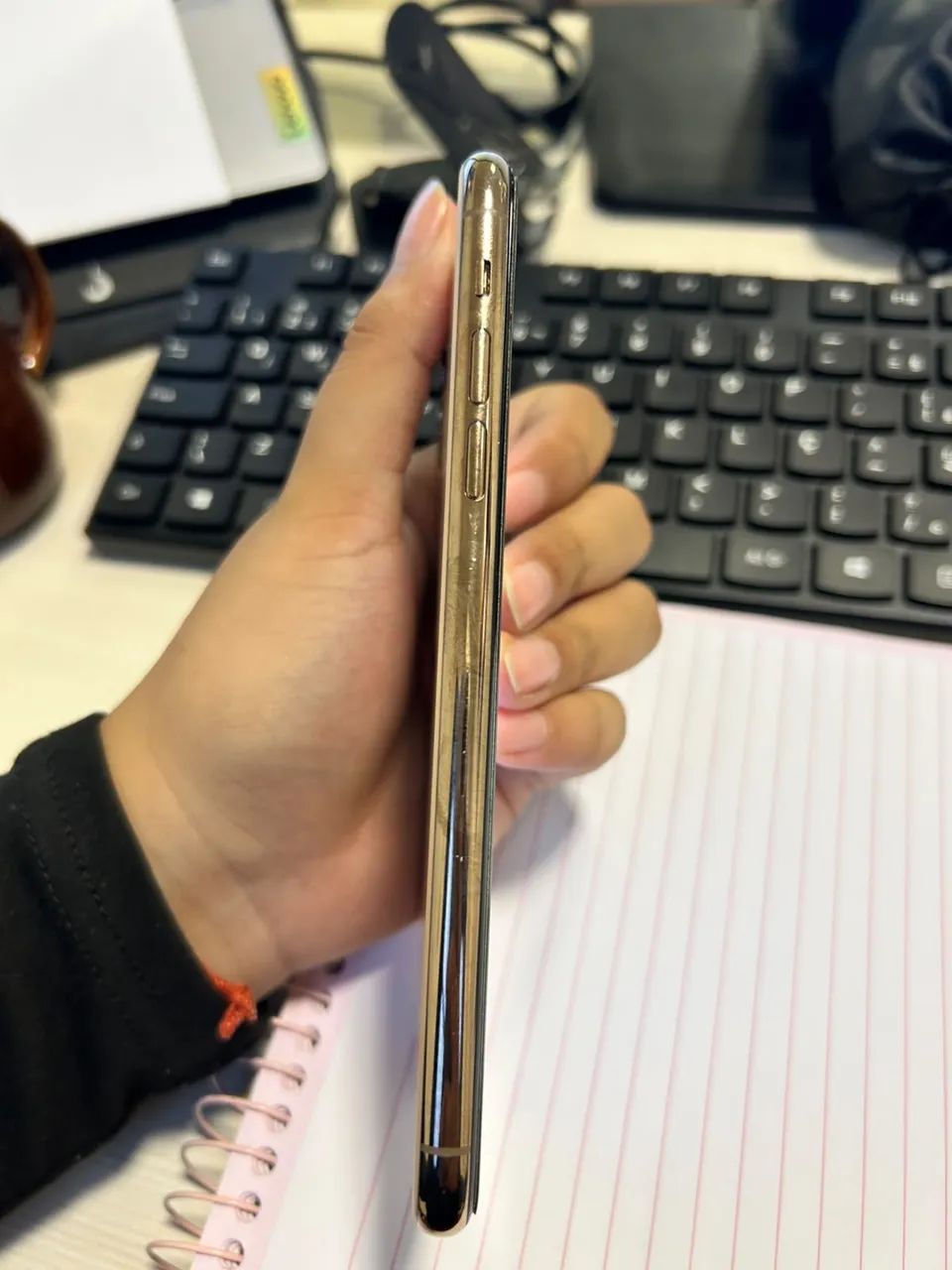 iPhone 11 Pro Max 256GB dourado - Foto 5