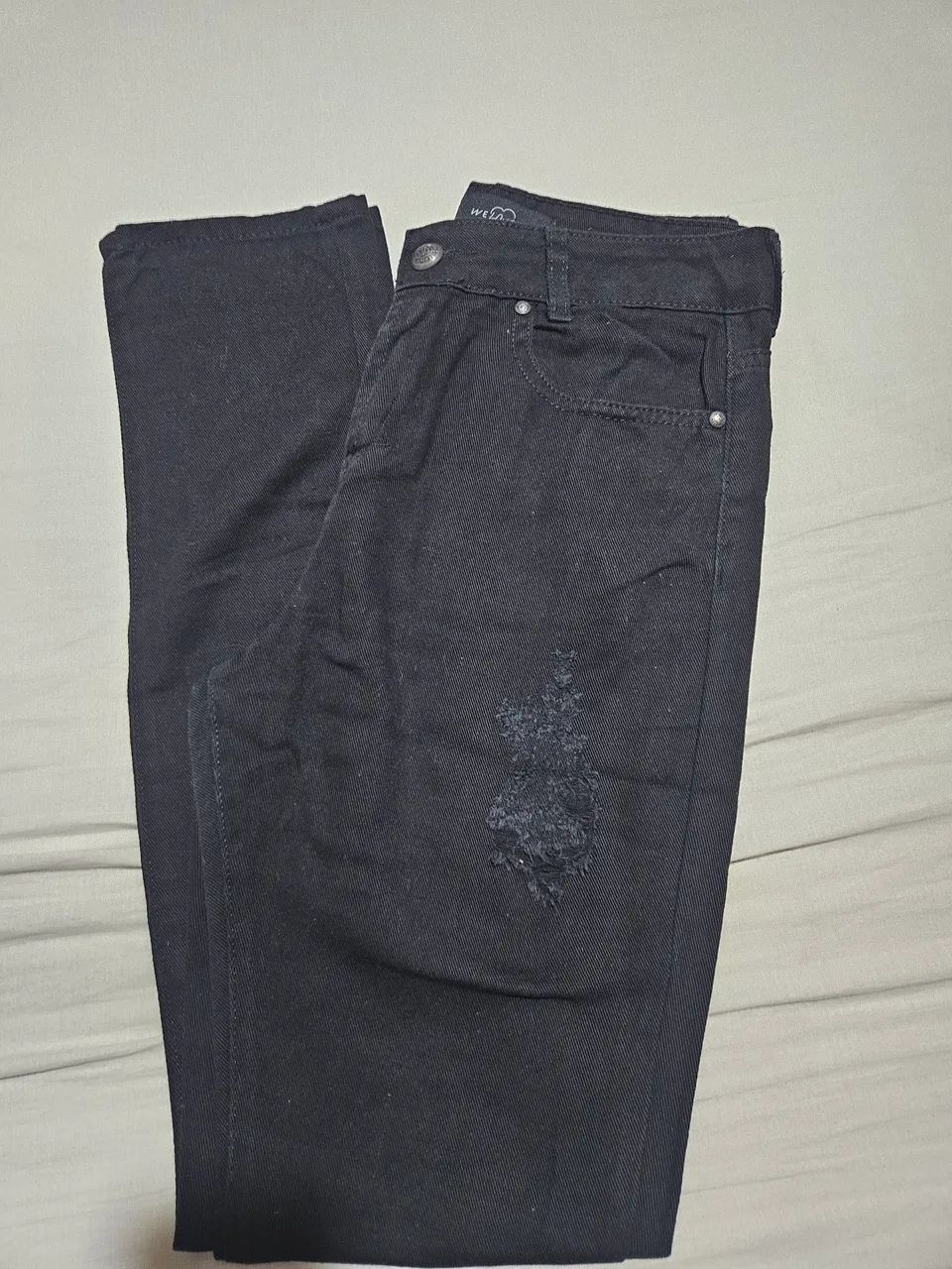 Calça de sarja preta  - Foto 3