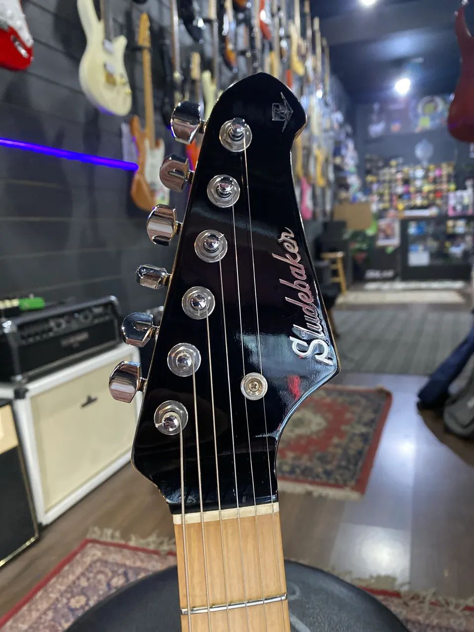 Guitarra Studebaker Mustag usada  - Foto 4